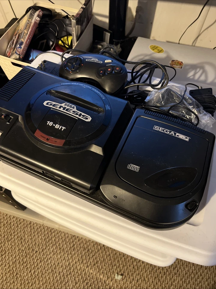 Consola de CD Sega Genesis Sega combinada Foto 1 de 1