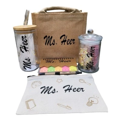 Teachers gift set - personalised - Image 1 of 4