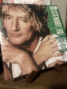 Rod Stewart Ultimate Hits 2 LPs On Green Vinyl Career Spanning Collection “NEW” - Picture 1 of 4