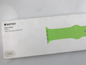 NEW in box Original Apple Watch Sport Band 44mm 45MM 46MM 49MM strap Green rare - Picture 1 of 11