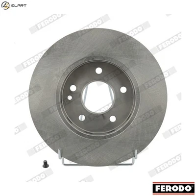 2x BRAKE DISC DDF540 FOR MERCEDES-BENZ M111.921/920 1.8L OM 604.910 2.2L 4cyl - Image 1 of 4