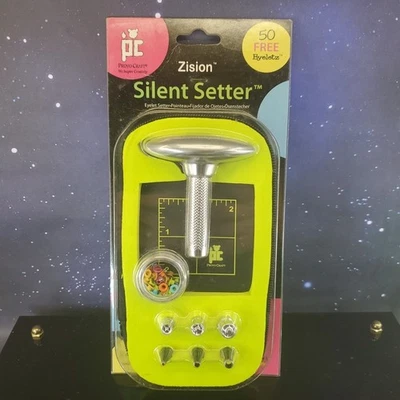 Provo Craft Zision Silent Setter Eyelet Setter New In Sealed Package Crafting - Image 1 of 4