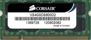 Corsair 4 GB SO-DIMM 800 MHz DDR2 SDRAM Memory (VS4GSDS800D2) - Picture 1 of 2