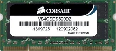 Corsair 4 GB SO-DIMM 800 MHz DDR2 SDRAM Memory (VS4GSDS800D2) - Image 1 of 2