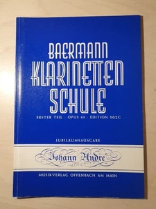 Escuela de Clarinete Baermann Playback CD Opus 63 Edición 502C - Imagen 1 de 3