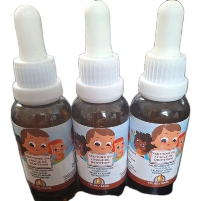 3 Bottles Of Punkin Butt Teething Oil  100% Natural, 1oz. Bottles. - Image 1 of 4