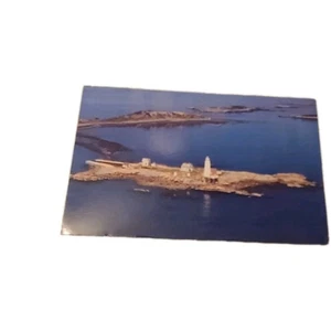 Boston Lighthouse Boston Harbor Massachusetts Postcard - Picture 1 of 2