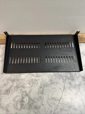 StarTech CABSHELFV1U 1U Vented Fixed Server Rack Shelf – Heavy Duty Steel - Image 1 of 4