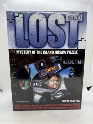 Lost Mystery Of The Island Jigsaw 1000 pc Puzzle #3 of 4 The Numbers NEW SEALED - Image 1 of 4