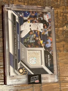 2024 Topps Now Jackson Chourio RC 795A Wild Card Game - Gebraucht Base Relic /125 - Bild 1 von 2