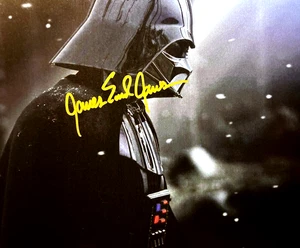 JAMES EARL JONES Signed [STAR WARS: Darth Vader] 8x10" Authentic Autograph w/COA - Picture 1 of 4