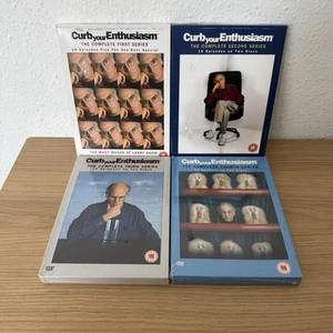 Curb Your Enthusiasm Seasons 1-4 DVD Box Set Bundle - Picture 1 of 3