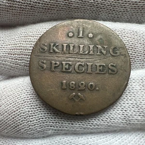 1820 Norway 1 Skilling - Picture 1 of 2