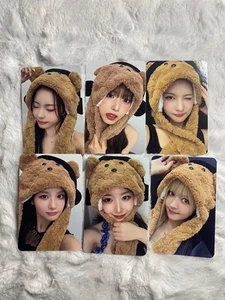 NMIXX 1ST BLUE VALENTINE OFFICIAL makestar FAN SIGN EVENT 리듬타는곰돌이 PHOTOCARD - Picture 1 of 7