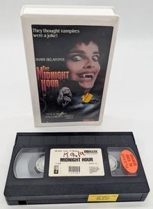 The Midnight Hour VHS ABC Video Vidmark Horror 1985 RARE TAPE CUT BOX - Foto 1 di 7