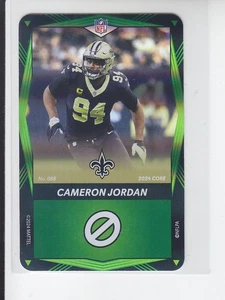 NFL Uno Elite Core Edition Cameron Jordan Green Foil SP Saints #088 - Bild 1 von 1
