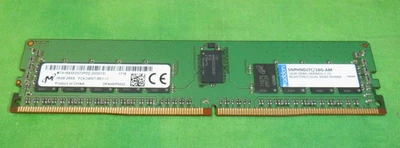 Micron 16GB 2RX8 PC4-2400T DDR4 ECC REG Server Memory - Image 1 of 4
