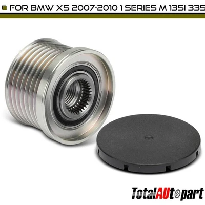 Alternator Clutch Pulley for BMW X5 2007-2010 1 Series M 135i 335i CW 7 Grooves - Image 1 of 4