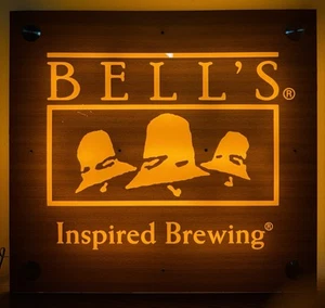 Bell’s Brewing (Comstock, MI) Inspired Brewing LED Lighted Sign 24 x 22 - NIB - Picture 1 of 6