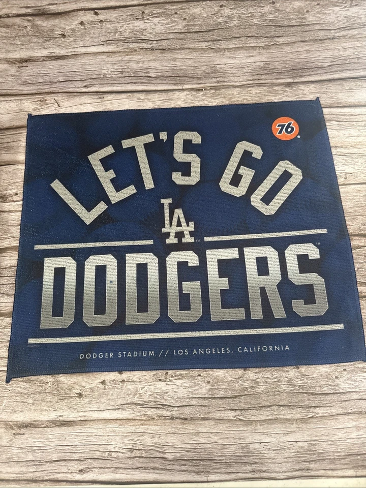 2025 Los Angeles Dodgers Rally Towel LET’S GO DODGERS SGA 7/6/25 - Image 1 of 1