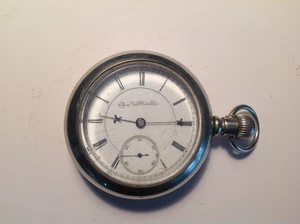 Elgin - B.W. Raymond Lever Set-Sidewinder- 18 Size RAILROAD GRADE Pocket Watch - Picture 1 of 7