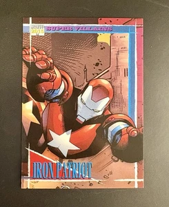 2015 Marvel Fleer Retro 1993 SkyBox Marvel Universe Iron Patriot #21 - Picture 1 of 2