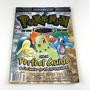 Pokemon Oro y Plata Juego Oficial Guía Perfecta Versus Libros Sin Póster ¡Bueno! - Imagen 1 de 19