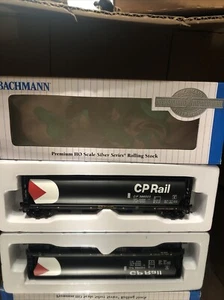 Bachmann HO Scale Silver Series 19129 CP Rail Cylindrical Grain Hopper #388500 - Imagen 1 de 16
