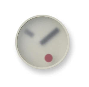 Lemnos Wall Clock kehai KM22-01GY Grey concrete 130x55mm New Item From Japan - Picture 1 of 6