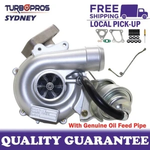 Upgrade Billet Turbo+Genuine Oil Feed Pipe For Mitsubishi Challenger 4D56 2.5L - Picture 1 of 14