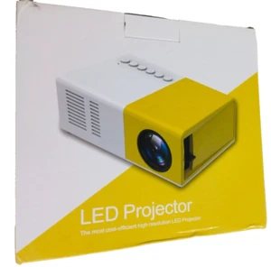 Kiplyki YG-300 Movie Projector LED HDMI USB Manual Remote Control Cords Tested - Afbeelding 1 van 20