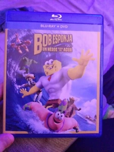 The SpongeBob Squarepants Movie: Sponge out of Water (Blu-ray/DVD, 2015) SPANISH - Picture 1 of 3