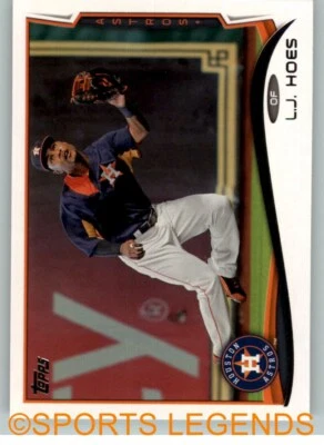 2014 Topps MLB #647 LJ Hoes - Image 1 of 2