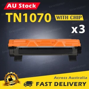 3x TN-1070 Toner compatible for Brother DCP1510 HL1110 HL1210W MFC1810 - Picture 1 of 1