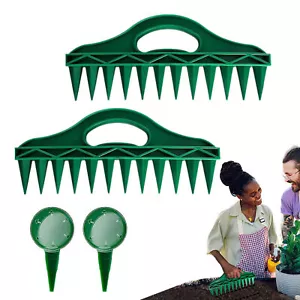 Garden Seeder Planter Adjustable Puncher Soil Digger Planter Sowing Seeder Tools - Picture 1 of 10