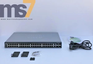 CISCO SG500-52-K9 52-PORT GIGABIT STACKABLE MANAGED SWITCH -NEW #3 - Picture 1 of 9
