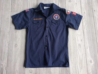 Boy Scouts Of America Official Shirt Youth Med Blue 2010 - Image 1 of 4