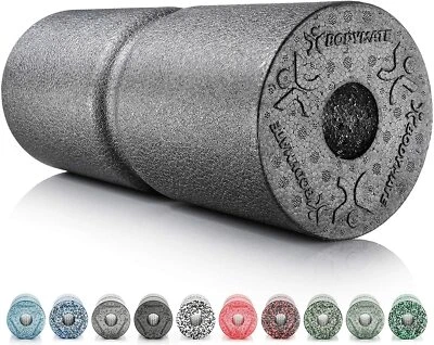 BODYMATE Faszienrolle Care Mittel-Hart Wirbelsäule-Entlastung 35x14cm Farben