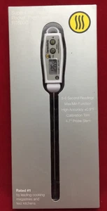 Thermoworks RT600C Super-fast Water Resistant Pocket Thermometer NEW In Box FS - Picture 1 of 5