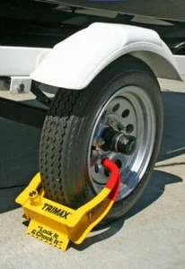 Trimax TCL65 Deluxe Small Universal Wheel Chock Lock - Picture 1 of 4