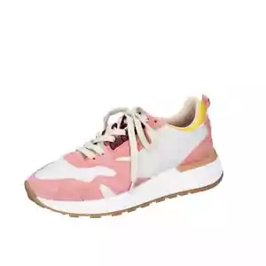 Chaussures femmes MOMA 37 EU baskets rose cuir blanc daim BC795-37 - Photo 1 sur 5