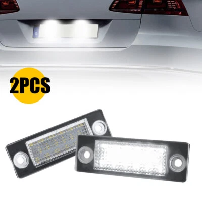 For VW Transporter T5 Golf MK5 Caddy MK3 2X Number Plate Lamp Light Bulb Holder - Image 1 of 4