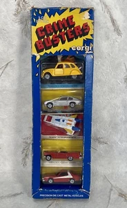 CONFEZIONE REGALO 5 AUTO ULTRA RARA VINTAGE CORGI JUNIORS STARSKY BOND BUCK VEGAS NIOB - Foto 1 di 24