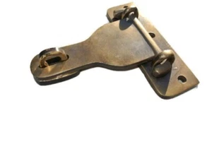 large latch old vintage style BOX antiques catch hasp DOOR heavy gate 5" solid - Picture 1 of 12