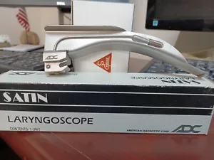 LARYNGOSCOPE, Stainles STEEL, SATIN By ADC Ref#4074 - Picture 1 of 7