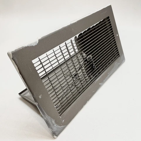 *Vintage* 50s Steel Pull Chain Damper Wall Ceiling Register Heat Air Vent Grate* Cover