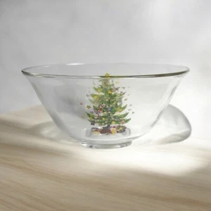 "Cuenco para servir cristalería Nikko Happy Holidays de 10""" - Imagen 1 de 7