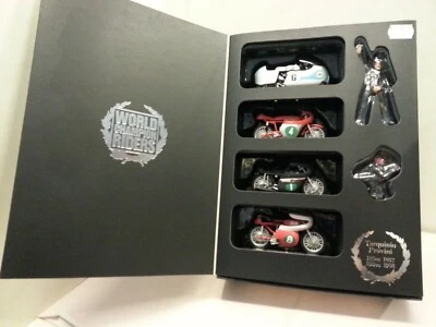 Set 4 Moto Bike Die Cast Model Scala 1/35 Art 25502 Provini - Immagine 1 di 4