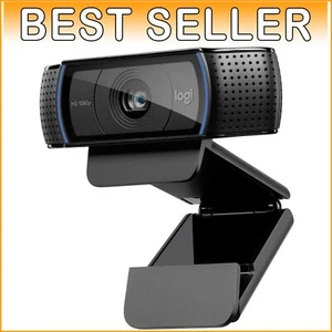 Stream with Professional Clarity: C920x Full HD Webcam with Light Correction - Picture 1 of 10