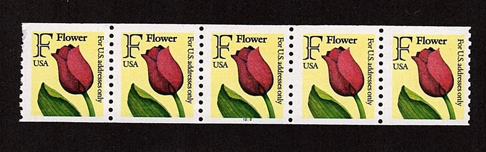 #2518 Tulip "F" rate Pl#1222 - MNH - Image 1 of 1